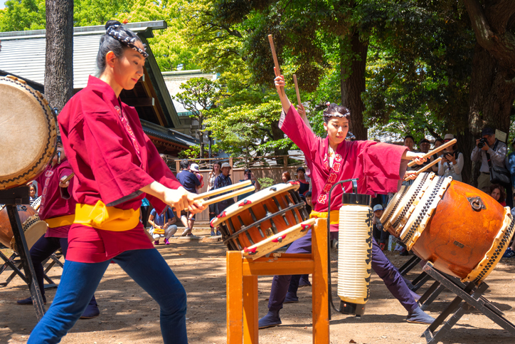 Taiko Drumming Workshops for Schools